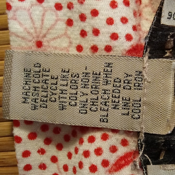 Vintage 90's i.e. Deep V-neck Button Down Empirewaist 3\4 Sleeve Blouse - Picture 10 of 12